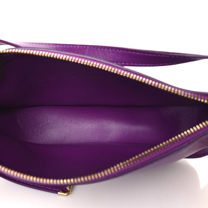 Burberry Calfskin Mini Shield Sling Bag Thistle 5 of 10