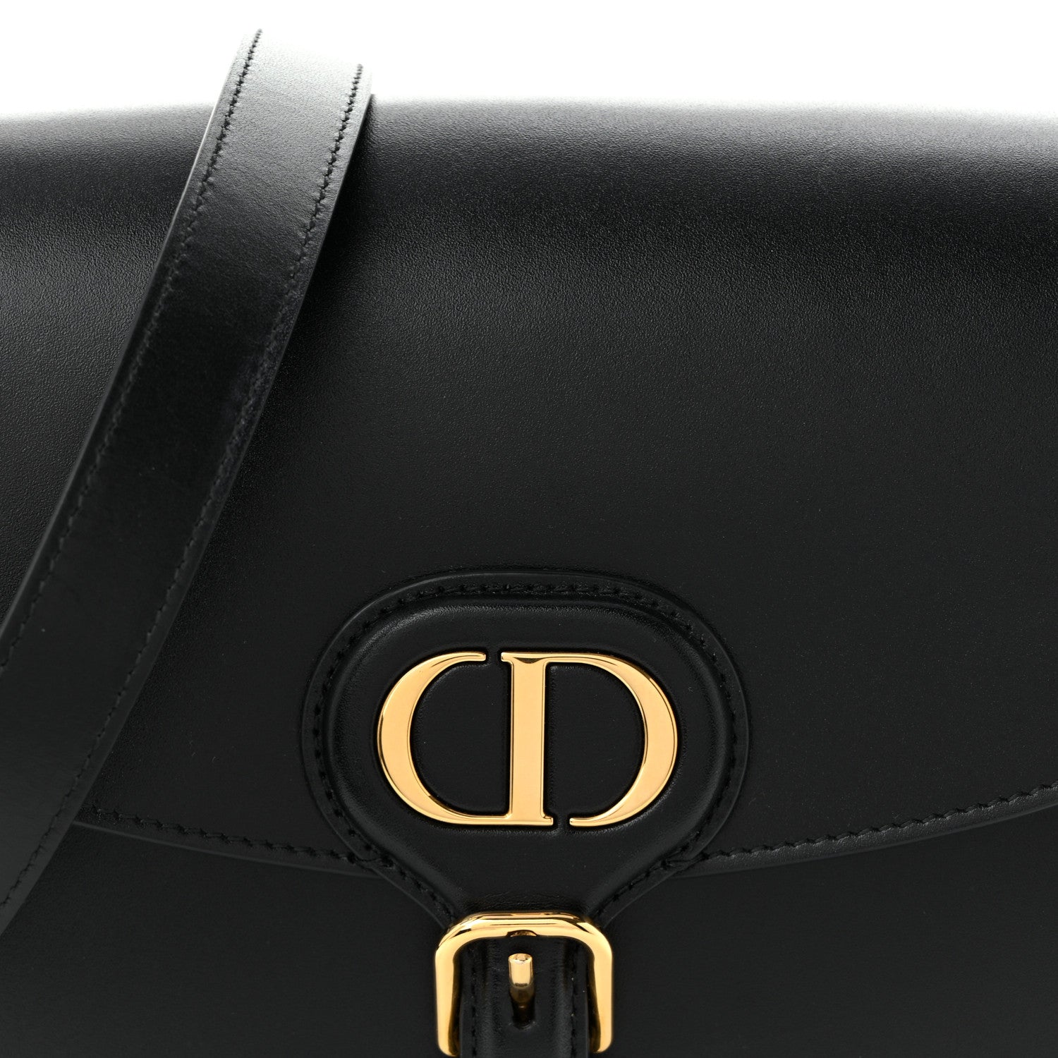 Christian Dior Box Calfskin Medium Bobby Flap Black 6 of 8
