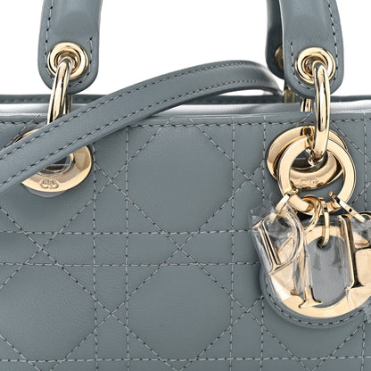 Christian Dior Lambskin Cannage Micro Lady D-Joy Cloud Blue 8 of 10