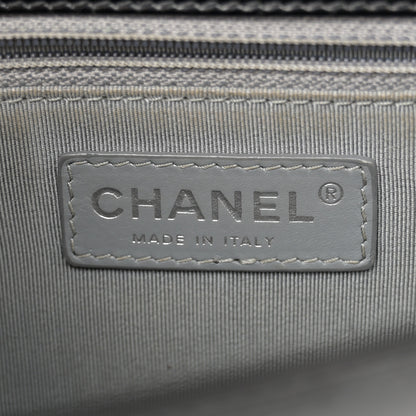 Chanel Glazed Calfskin Medium Boy Flap Black 6 of 13