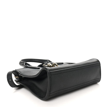 Gucci Pebbled Calfskin Small Jackie Tote Black 4 of 9