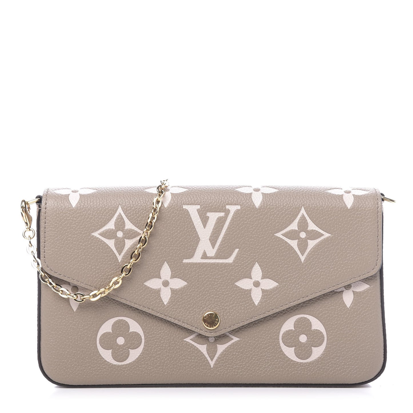 Empreinte Monogram Giant Felicie Pochette Tourterelle Creme