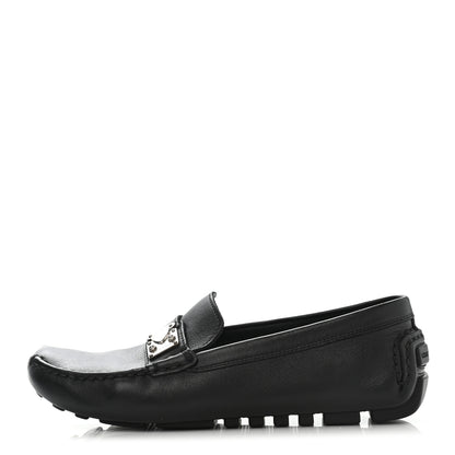 Louis Vuitton Calfskin Lombok Mocassin Loafers 36 Black 1 of 12
