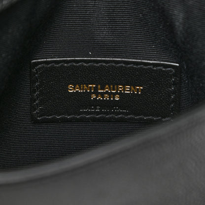 Saint Laurent Grain De Poudre Uptown Baby Pouch Black 6 of 6