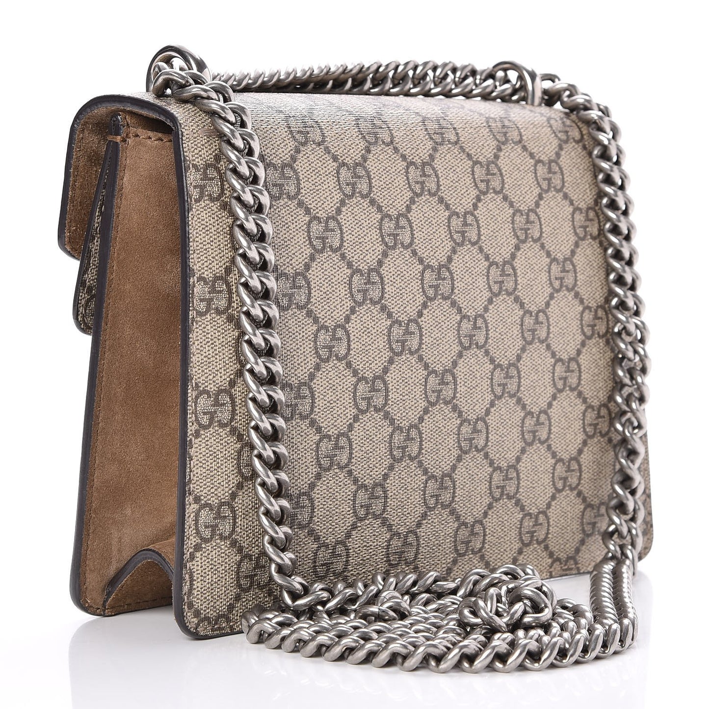 GG Supreme Monogram Mini Dionysus Shoulder Bag Taupe