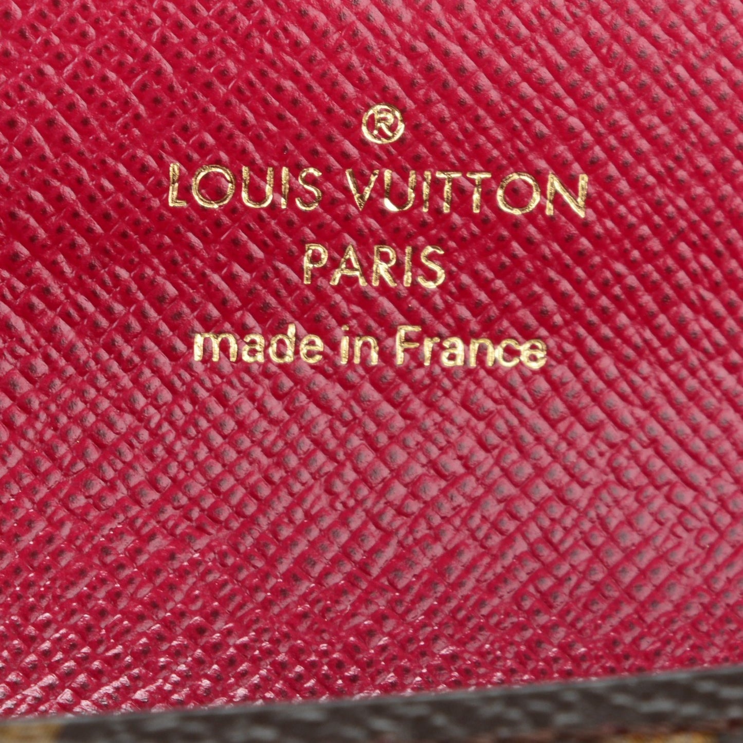 Monogram Sarah Multicartes Fuchsia