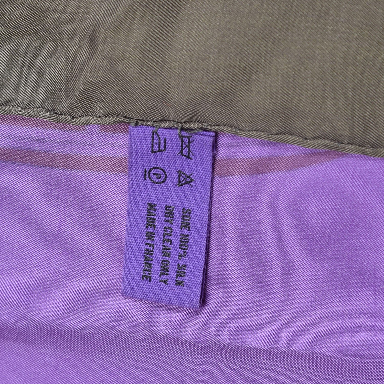 Hermes Silk Dip Dye Ex Libris Scarf 140 4 of 8