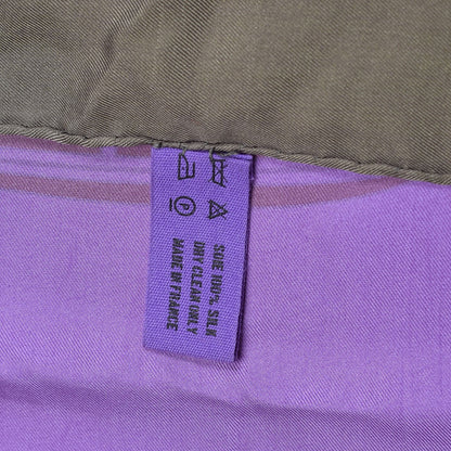 Hermes Silk Dip Dye Ex Libris Scarf 140 4 of 8