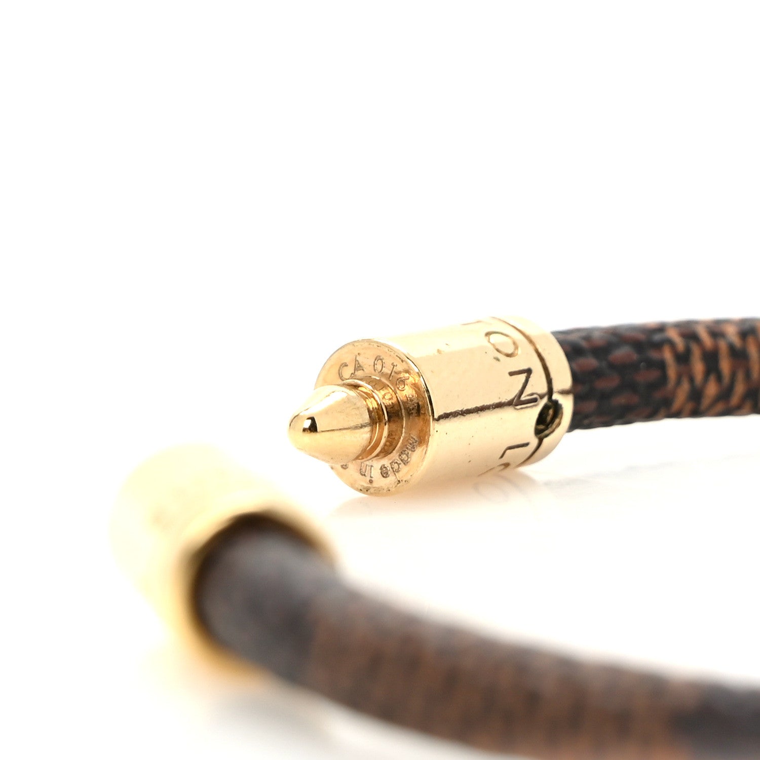 Louis Vuitton Damier Ebene Keep It Bracelet 21 4 of 6