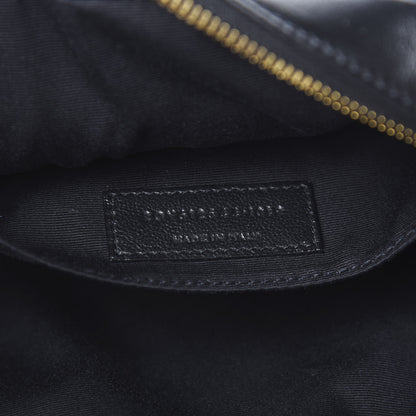 Saint Laurent Calfskin Matelasse Monogram Lou Camera Bag Black 6 of 9