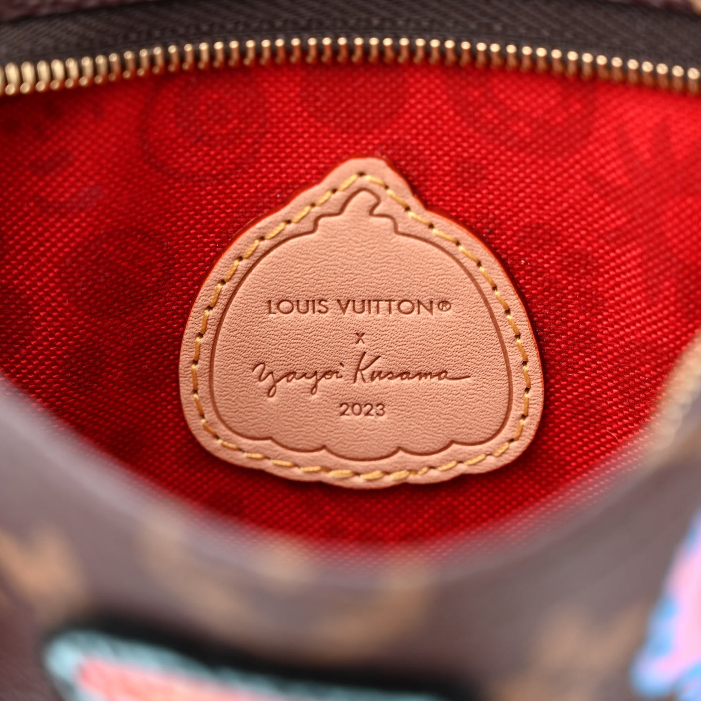 LV X YK Monogram Embroidered My Eternal Soul Toiletry Pouch On Chain Multicolor