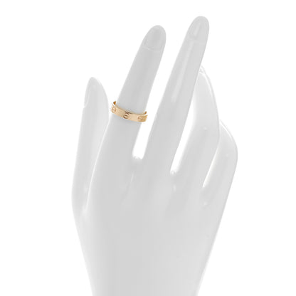 Cartier 18K Yellow Gold 3.5mm LOVE Wedding Band Ring 53 6.5 2 of 4