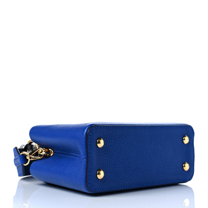 Louis Vuitton Taurillon Python Capucines Mini 4 of 9