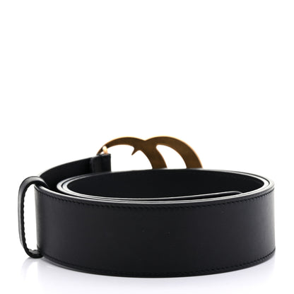 Gucci Calfskin Double G 40mm Belt 85 34 Black 2 of 6