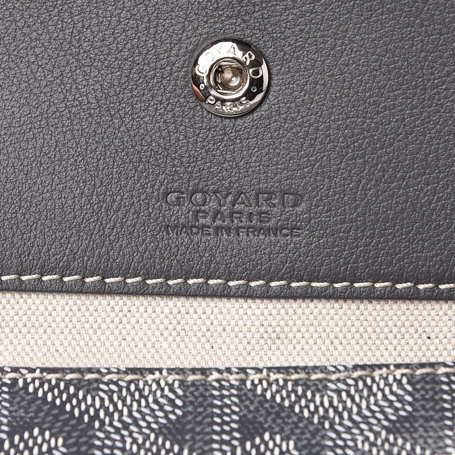 Goyard Goyardine Saint Louis GM Grey 8 of 9