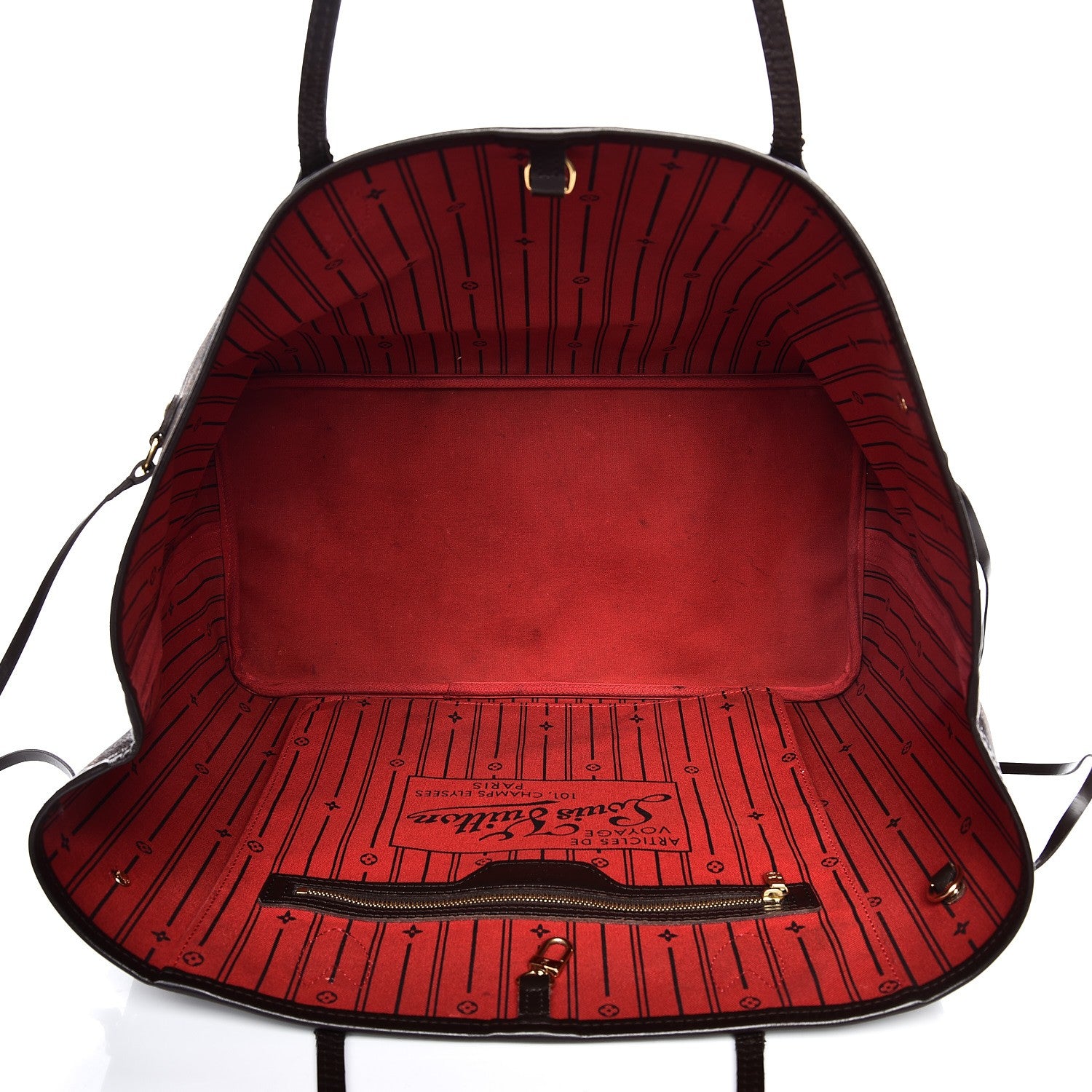 Louis Vuitton Damier Ebene Neverfull GM 5 of 17
