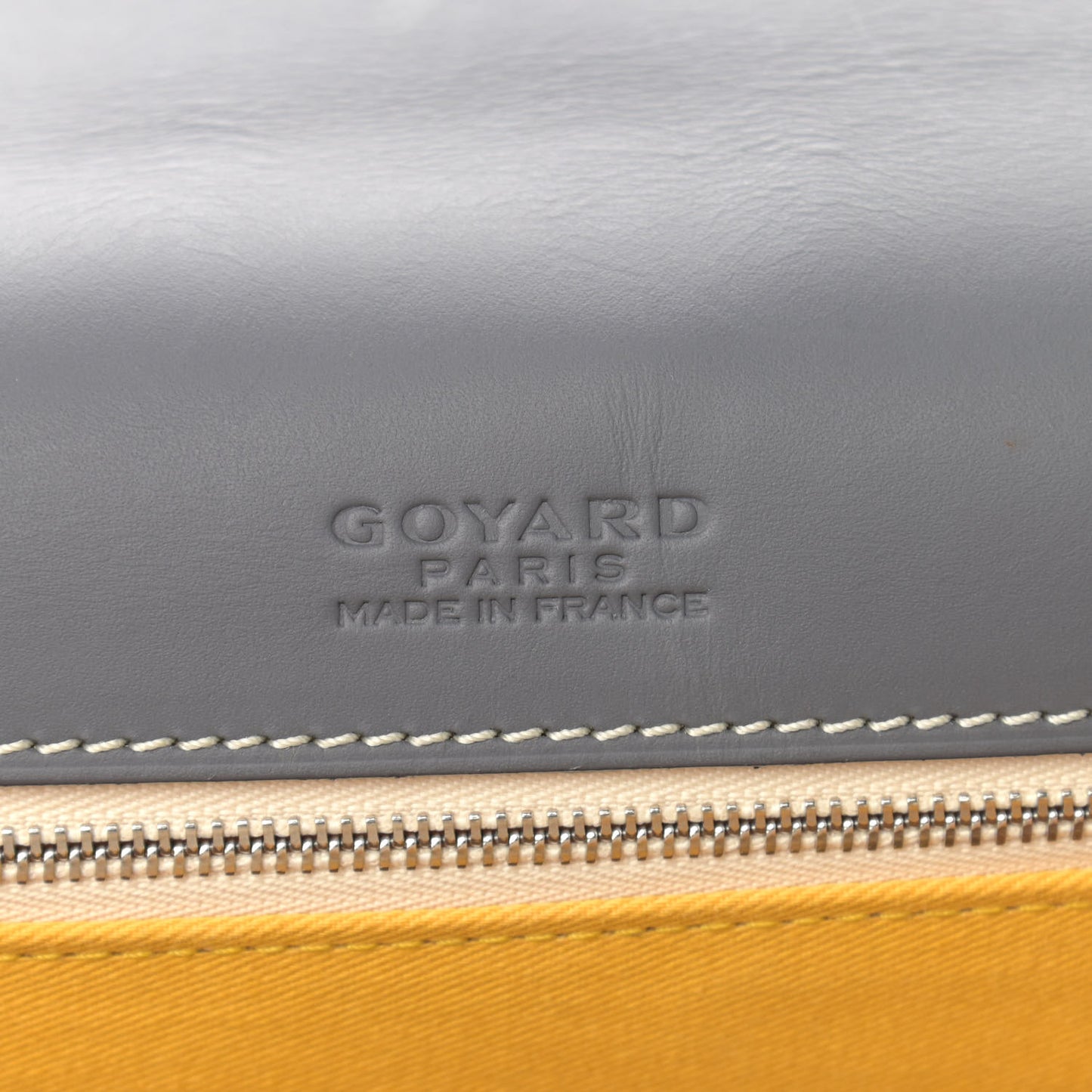 Goyardine Belvedere MM Messenger Bag Grey