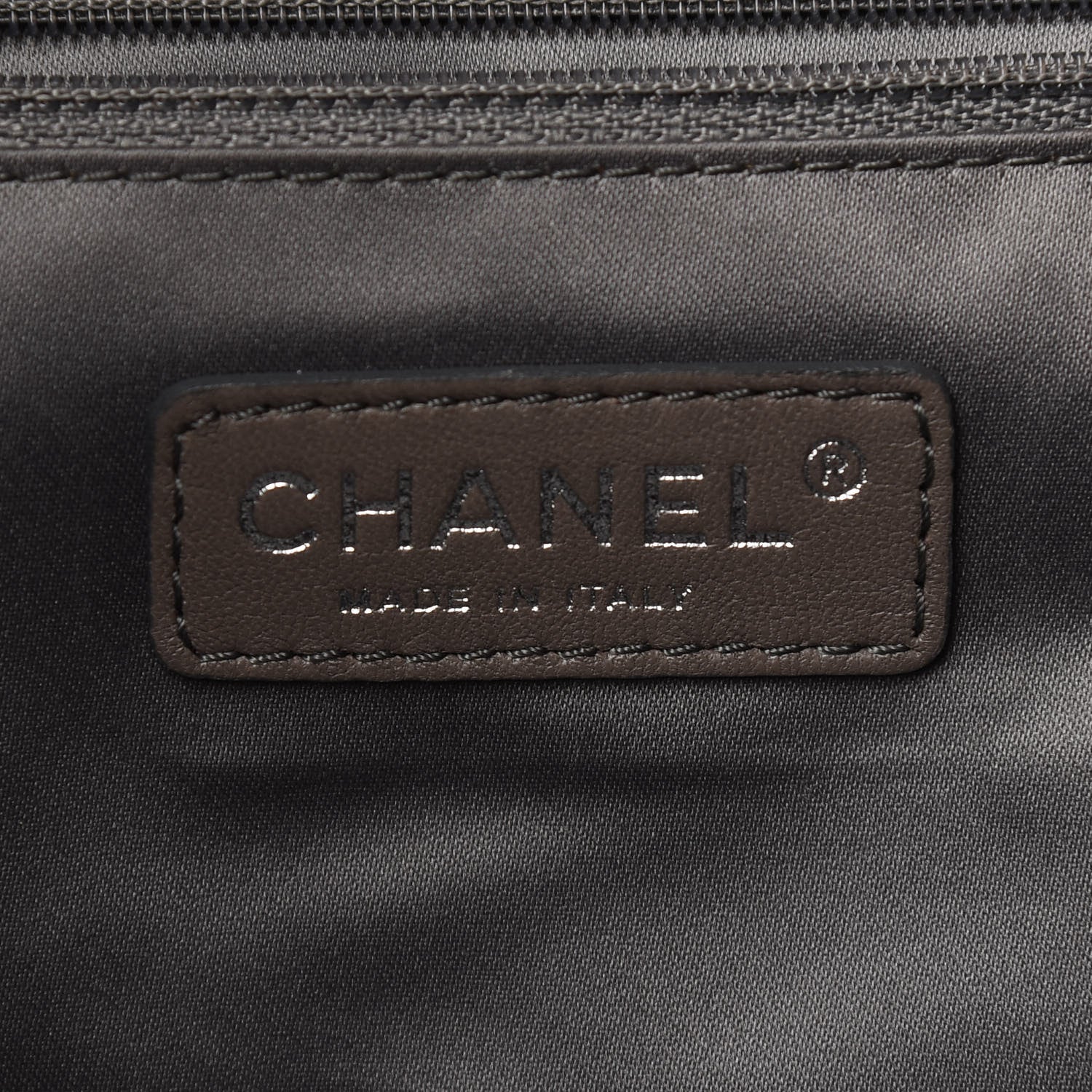 Chanel Vinyl Mohair Trimmed CC Bonbons Tote Black 7 of 9