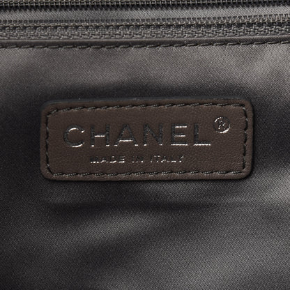 Chanel Vinyl Mohair Trimmed CC Bonbons Tote Black 7 of 9