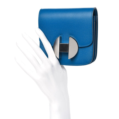 Hermes Evercolor 2002 Wallet Bleu Zellige 2 of 8