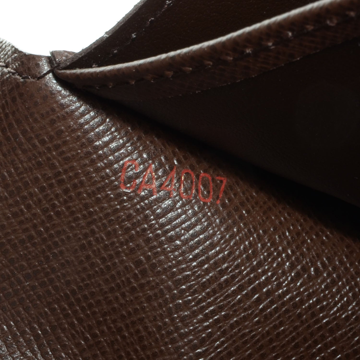 Louis Vuitton Damier Ebene Sarah Wallet 7 of 8