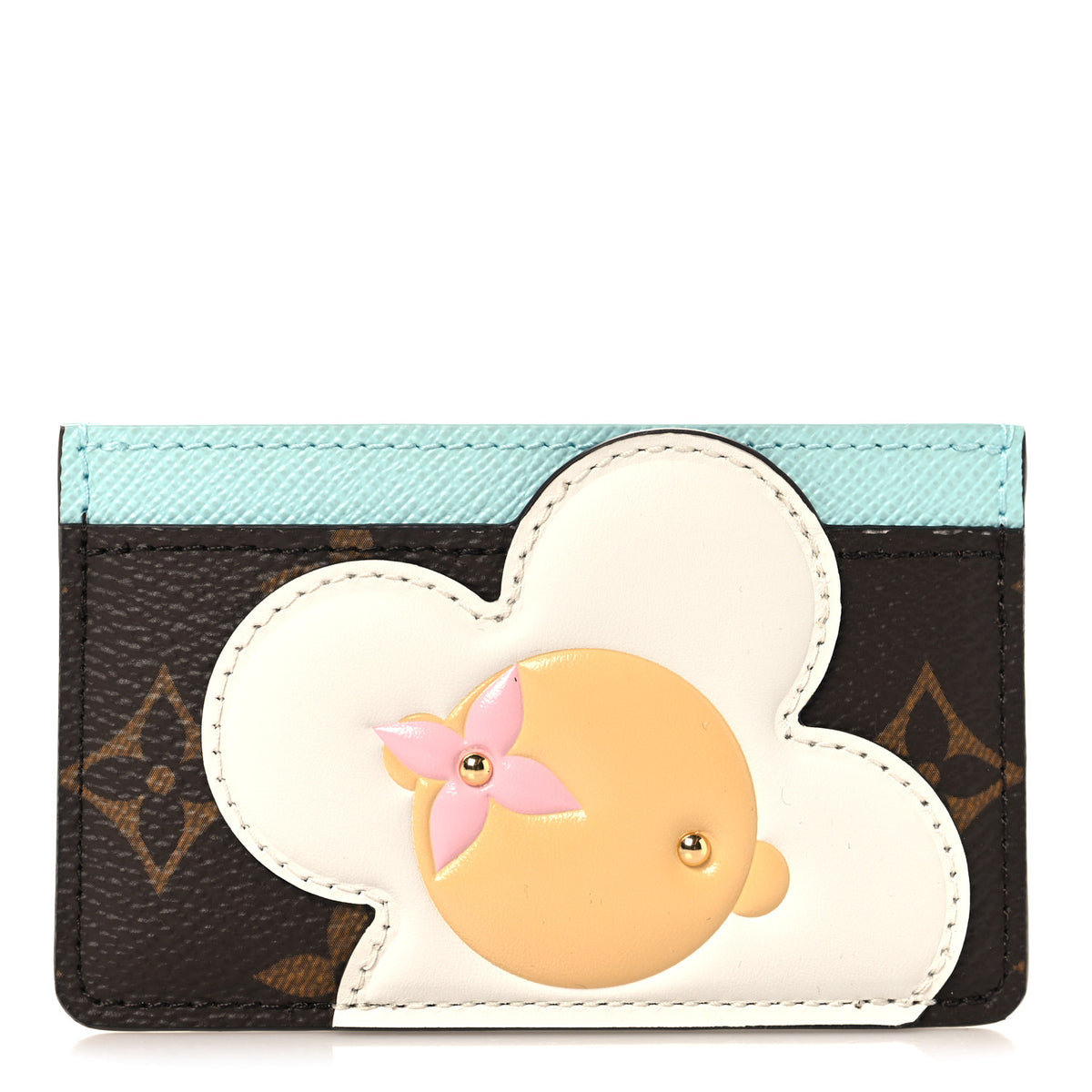 Louis Vuitton Monogram Vivienne Card Holder Animation Blue 1 of 6