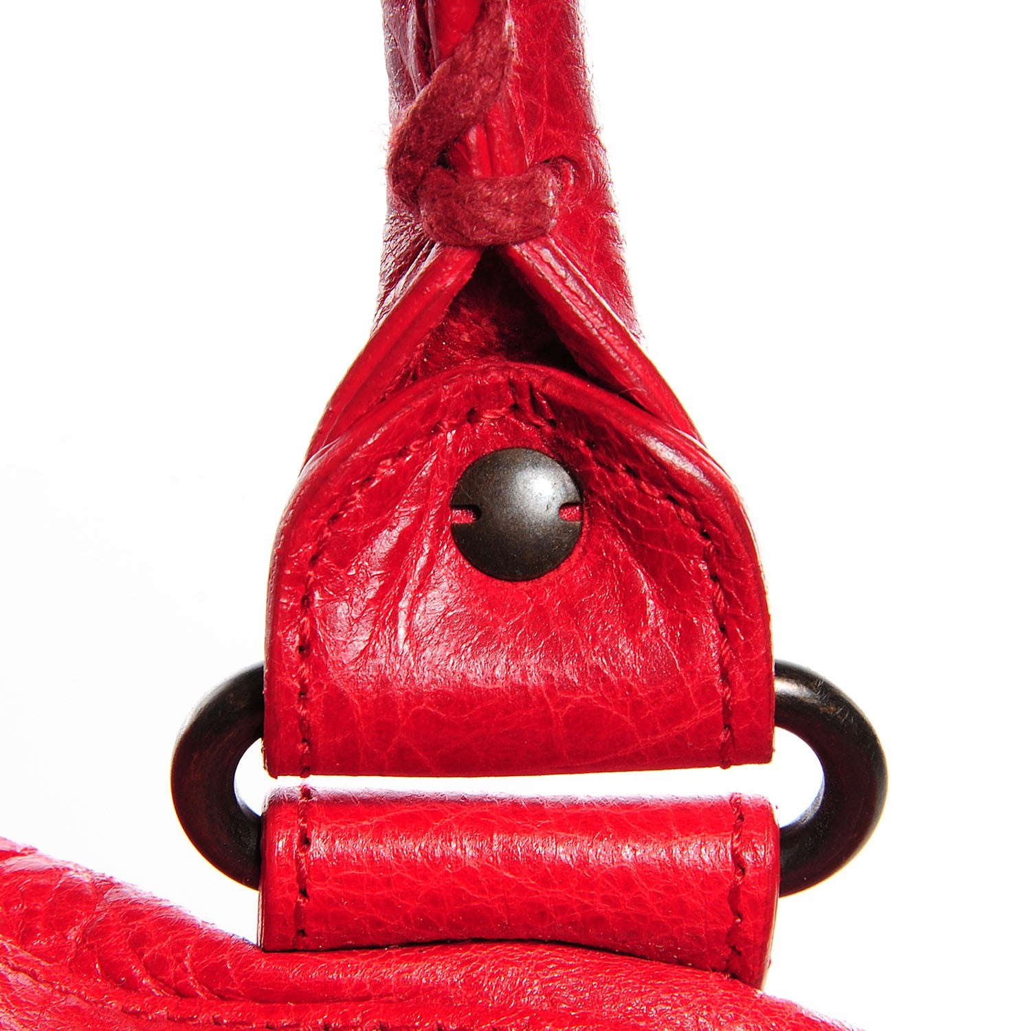 Balenciaga Agneau Classic Hardware Work Rouge Coquelicot 7 of 12