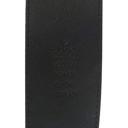 Gucci Calfskin Double G 40mm Belt 85 34 Black 5 of 5