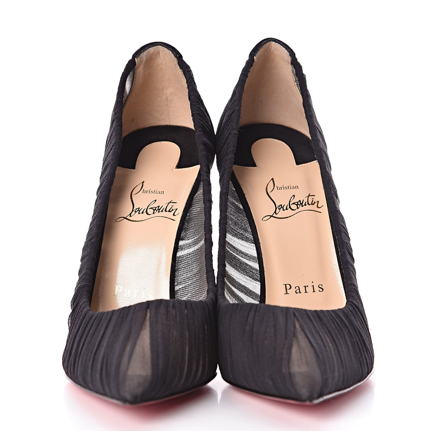 Tulle Suede Follies Draperia 100 Pumps 36.5 Black