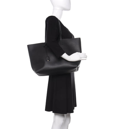 Saint Laurent Calfskin Large Shopping Tote Black 2 of 11