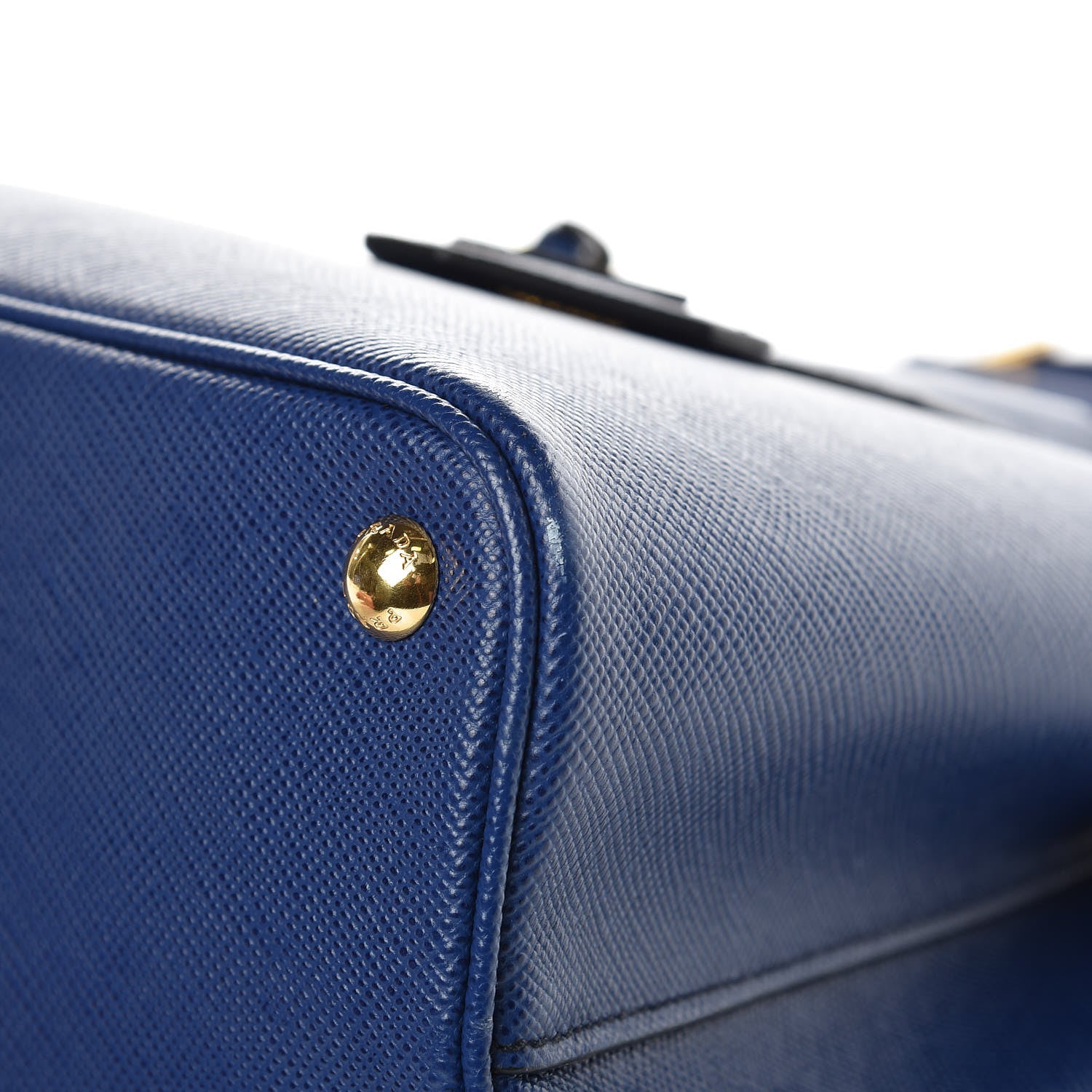 Prada Saffiano Cuir Small Double Bag Inchiostro Fuoco 11 of 12
