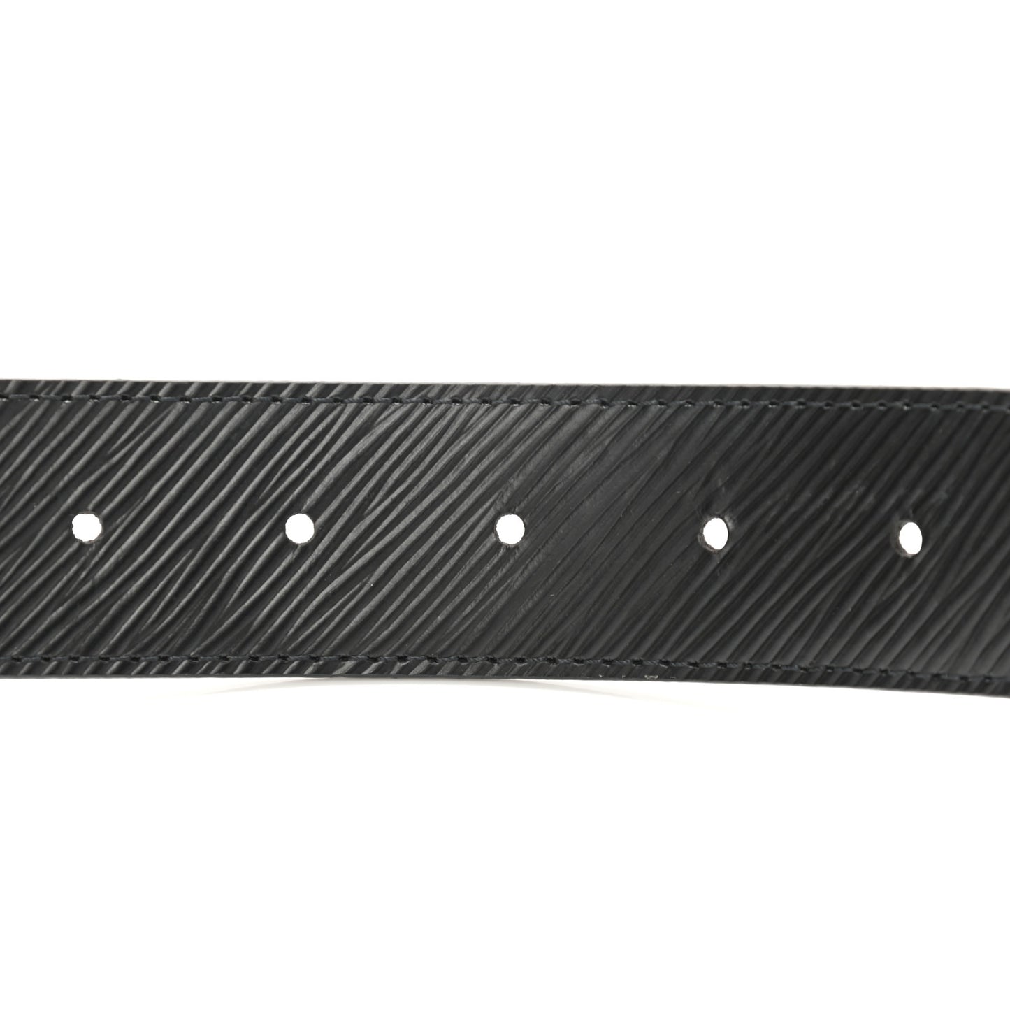 Monogram Epi 35mm LV Circle Reversible Belt 85 34 Black