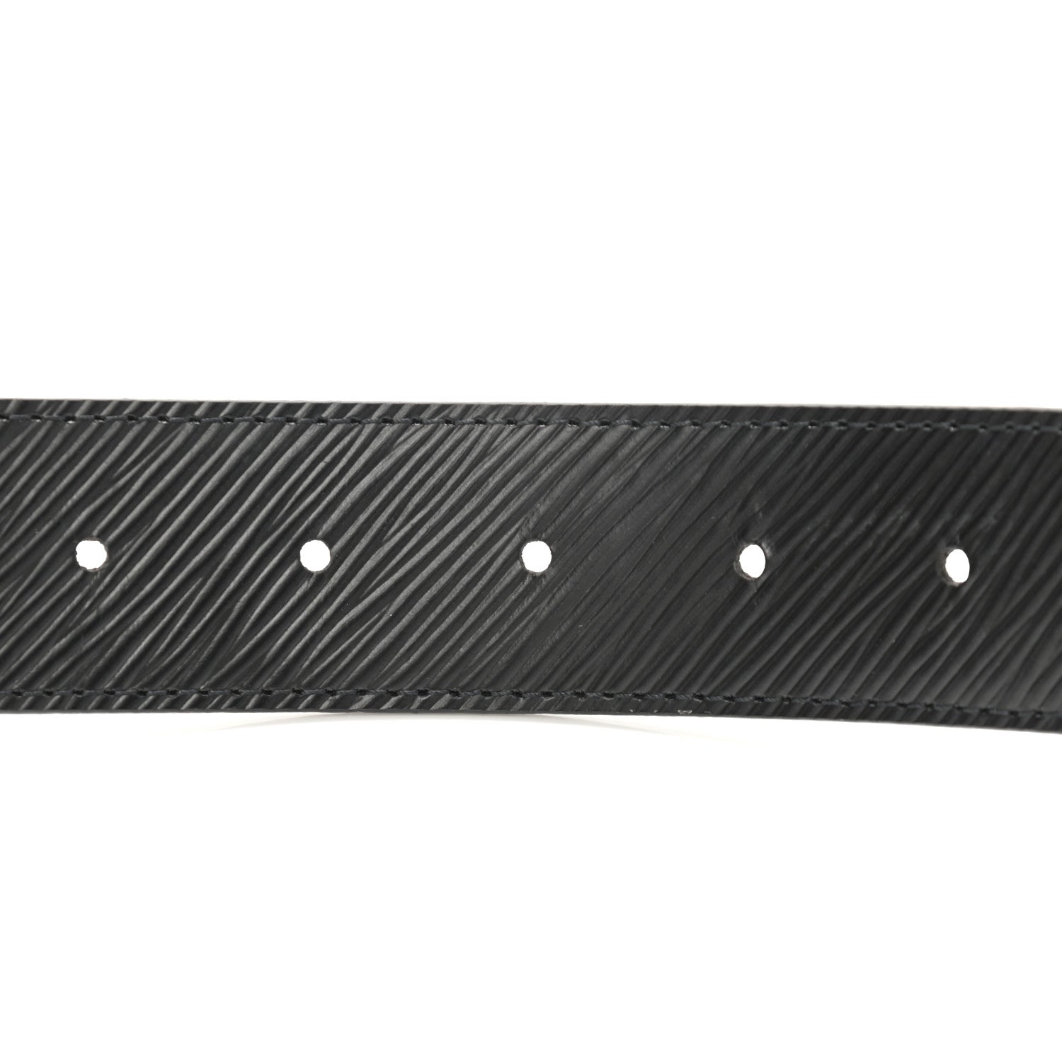 Louis Vuitton Monogram Epi 35mm LV Circle Reversible Belt 85 34 Black 5 of 9