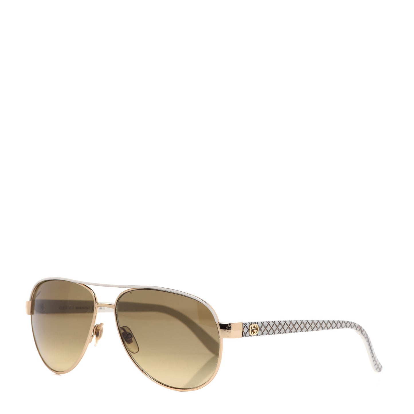 Aviator Sunglasses GG4239/S White Gold