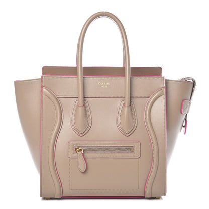 Celine Palmelato Calfskin Micro Luggage Beige 1 of 8