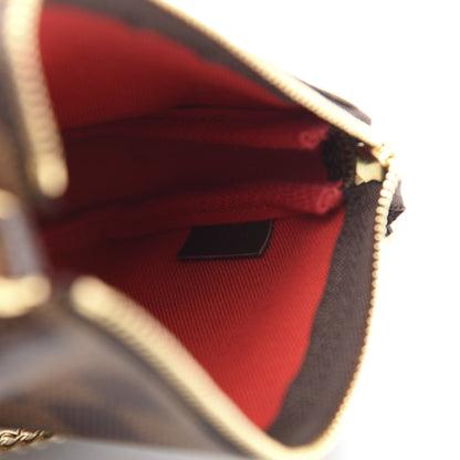 Louis Vuitton Damier Ebene Mini Pochette Accessories 6 of 7