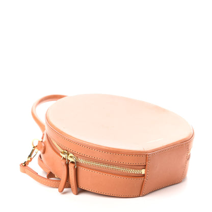 Mansur Gavriel Calfskin Circle Crossbody Bag Tan 4 of 9