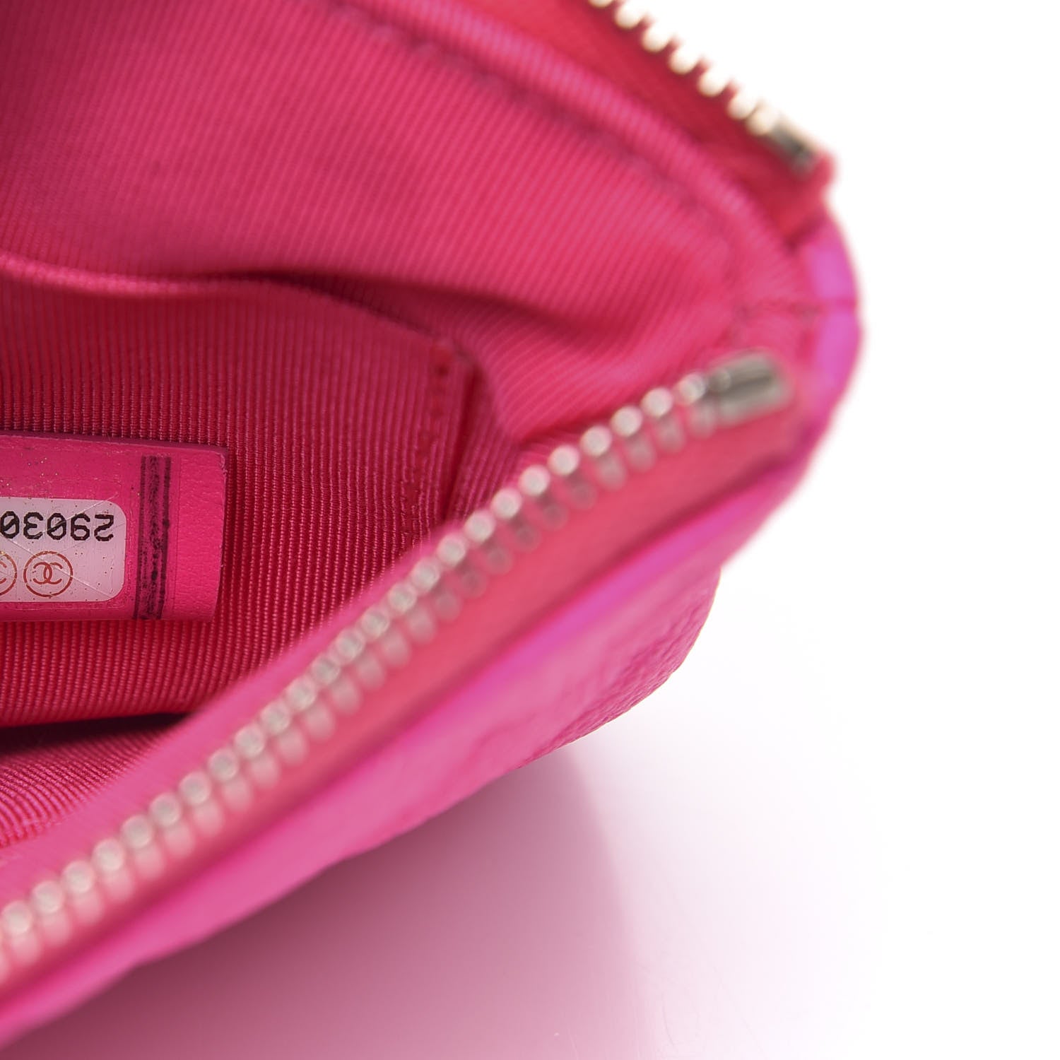 Chanel Goatskin Quilted Medium Reissue Cosmetic Case Pink 7 of 10