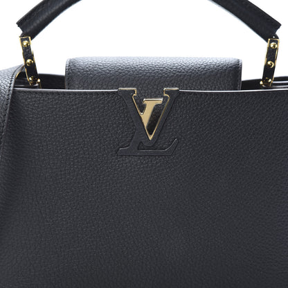 Louis Vuitton Taurillon Capucines BB Black 8 of 11