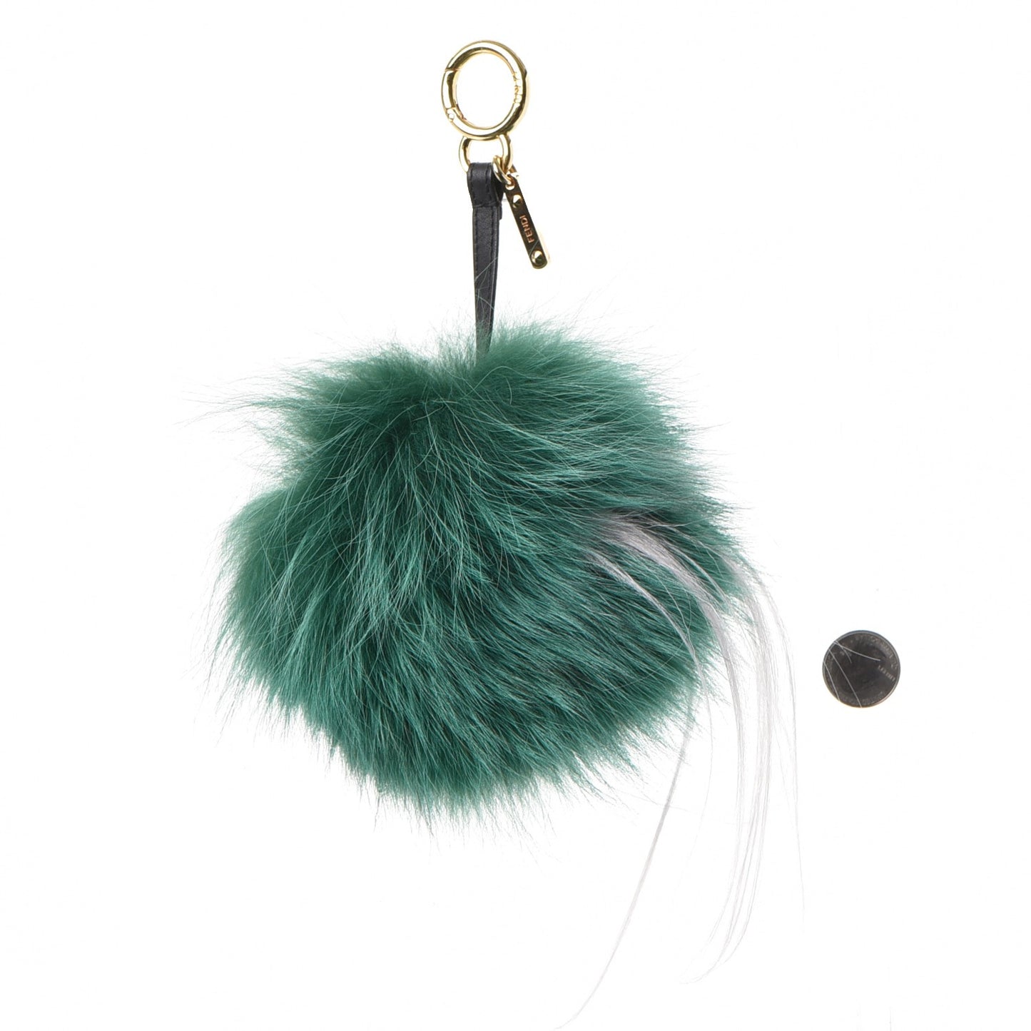 Fox Rabbit Goat Mink Fur Vitello Flamingo Minty Monster Bag Bug Charm Green Apple Multicolor