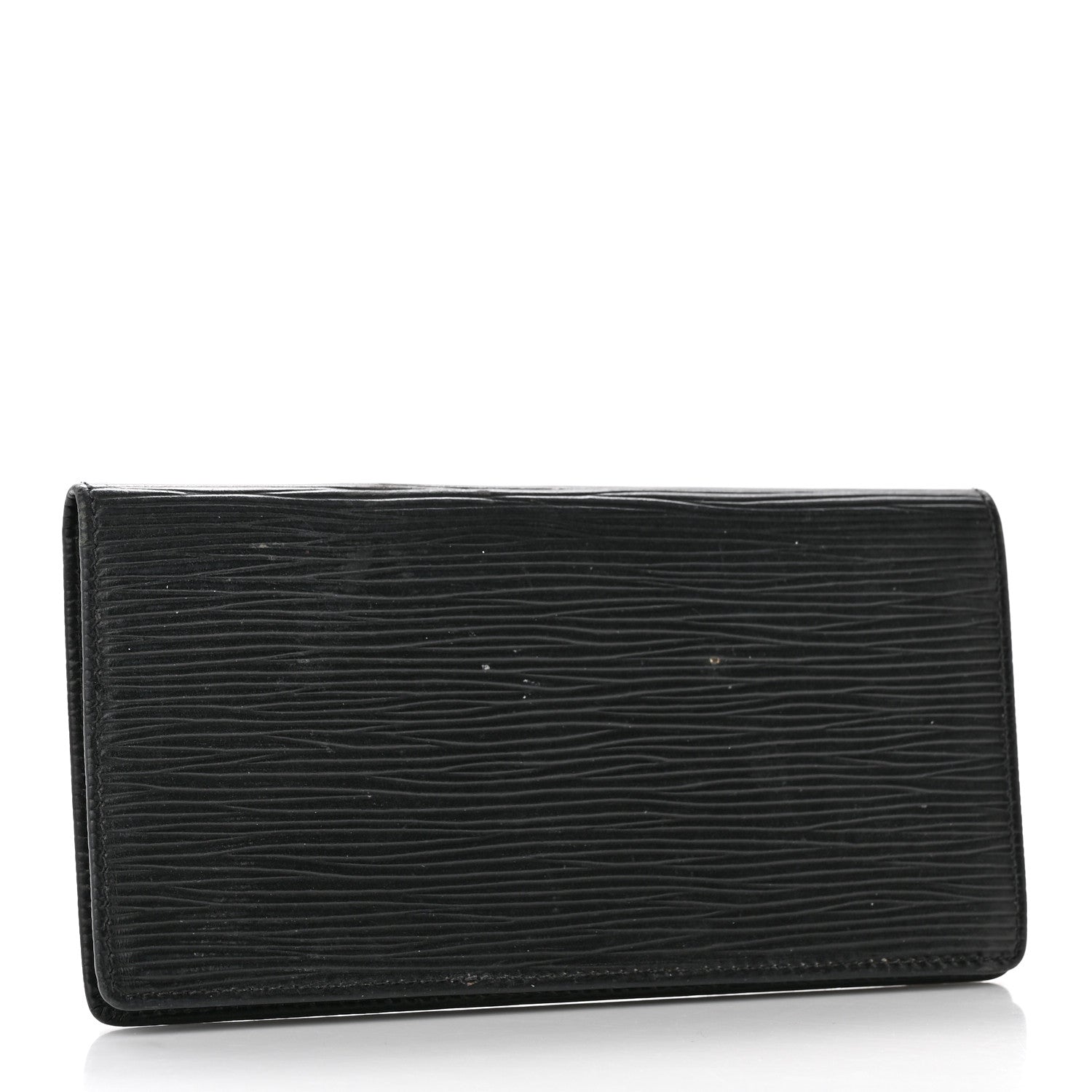 Louis Vuitton Epi Checkbook Cover Black 3 of 12
