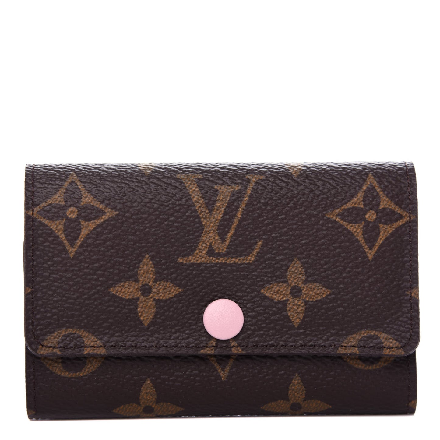 Monogram Multicles 6 Key Holder Rose Ballerine