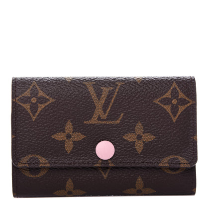 Louis Vuitton Monogram Multicles 6 Key Holder Rose Ballerine 1 of 8