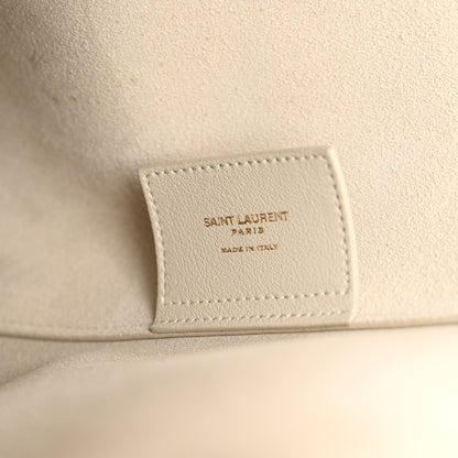 Saint Laurent Calfskin Large Shopping Tote Crema Soft 6 of 13