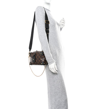 Louis Vuitton Monogram Petite Malle Souple Black 2 of 11