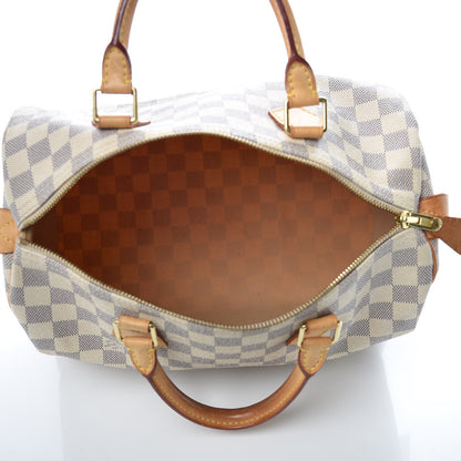Louis Vuitton Damier Azur Speedy 30 5 of 12
