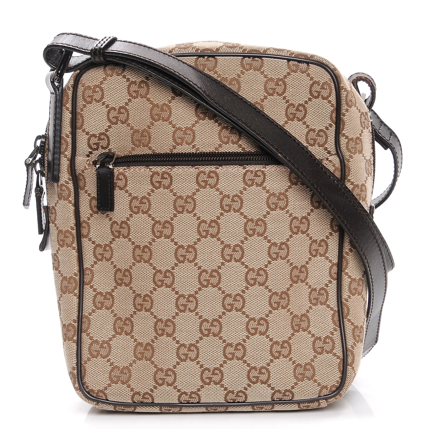 Monogram GG Flight Small Crossbody Bag Brown
