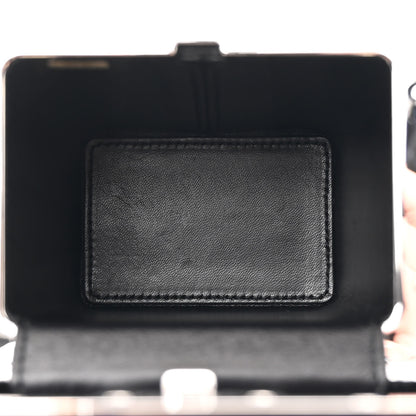 Chanel Plexiglass Crystal Robot Minaudiere Clutch Black 5 of 13
