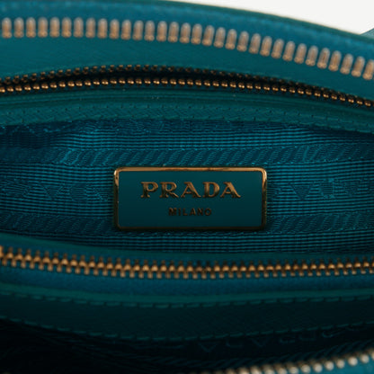 Prada Saffiano Lux Mini Promenade Tote Turchese 5 of 6