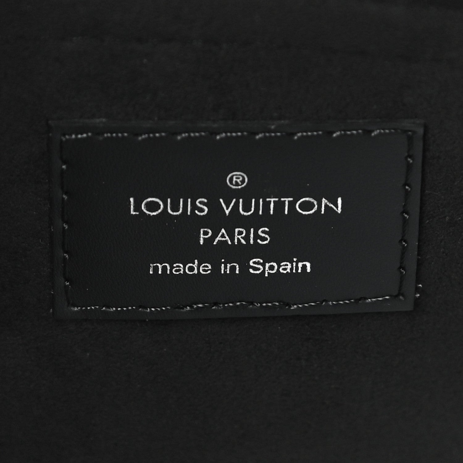 Louis Vuitton Epi Neverfull Pochette MM GM Black 6 of 10